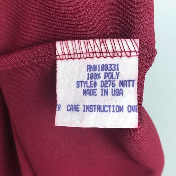 Wine Flounce Ruffle Wrap Quarter Sleeve Midi Dress - Picture 5 of 5